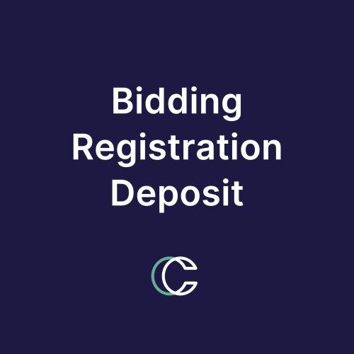 bidding registration deposit